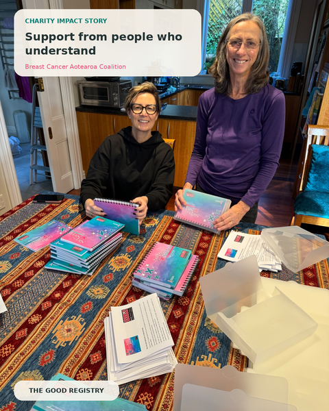 Support from people who understand: Breast Cancer Aotearoa Coalition