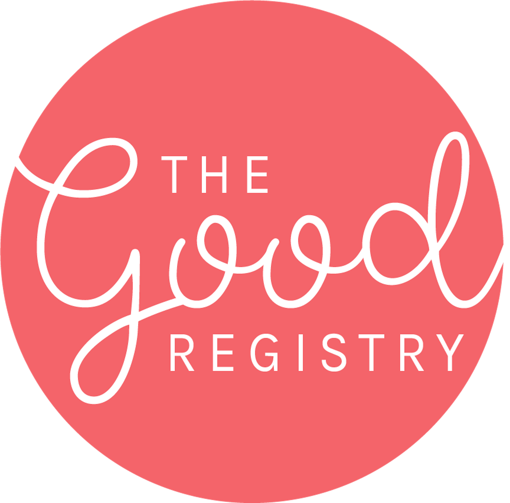 For your website - The Good Registry logo