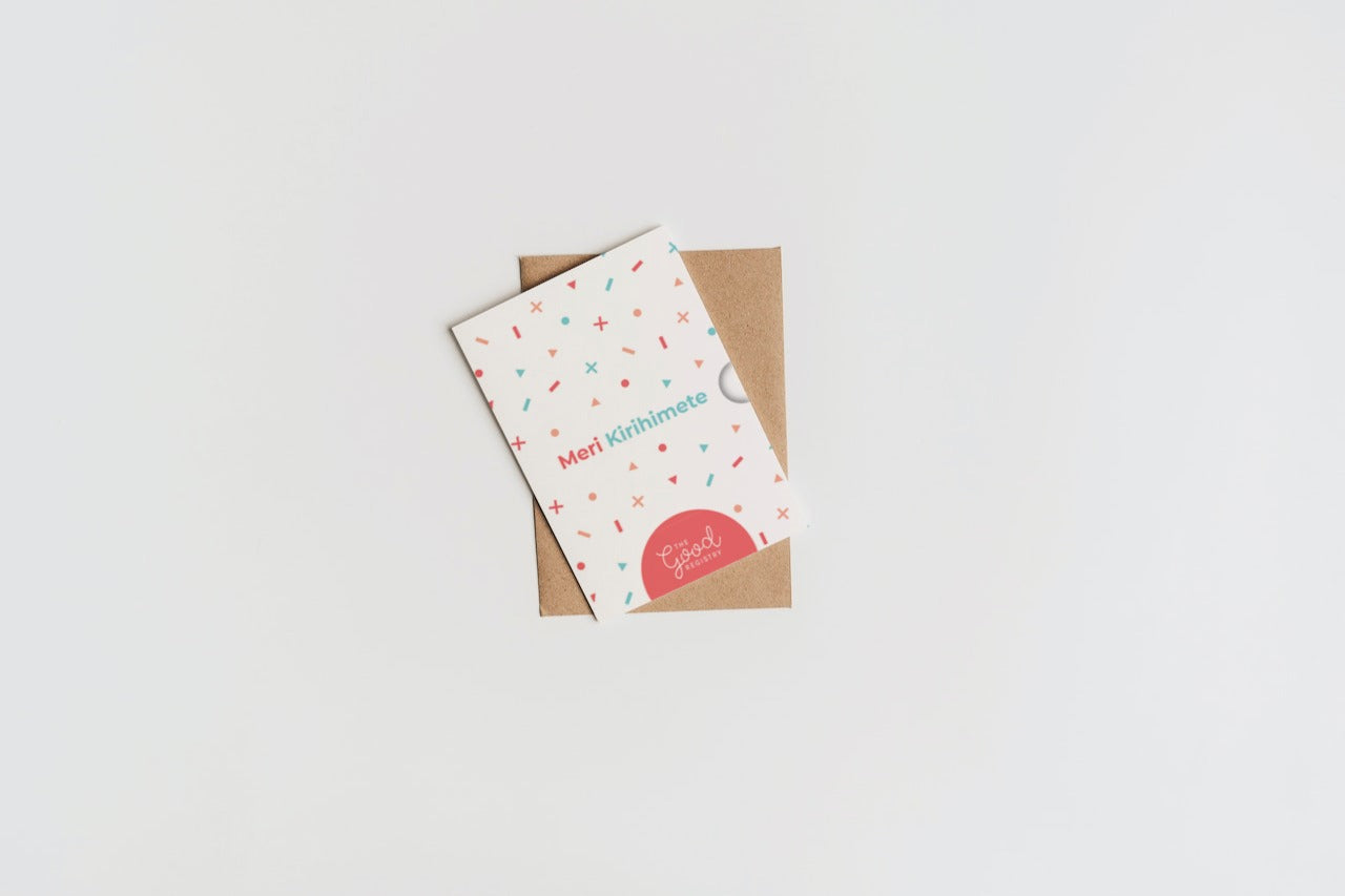 Christmas social tile - gift card