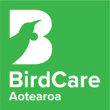 BirdCare Aotearoa logo with an outline of a Tui