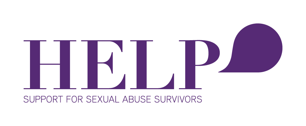 logo reading Help-Support for sexual abuse survivors
